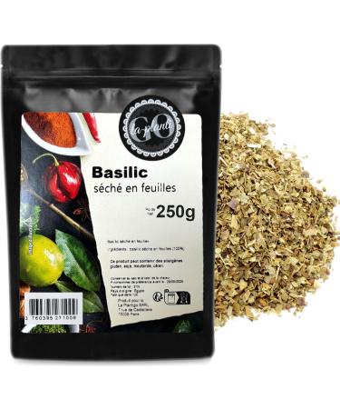 Dried basil in leaves 250 g - LA PLANTIGO