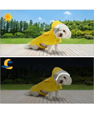 Dog Raincoats with Hood Waterproof Dog Rain Jacket Waterproof Hooded Dog Raincoats with Harness Hole Reflective Safety Dog Rain Coat Poncho Adjustable Dog Raincoats for Small Medium Large Dogs (XL) - Buy Online on GoSupps.com