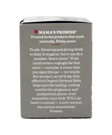 Earth Mama Organic Perineal Balm for Pregnancy & Postpartum - Soothing Herbal Care 2 oz - Buy Online on GoSupps.com