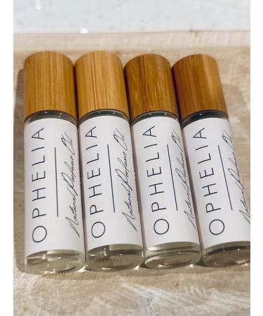 OPHELIA Luxury Perfume Oil Blend of Sandalwood Amber & Citrus Vegan Cruelty-Free Recylced Glass/Easy Glide - Buy Online on GoSupps.com