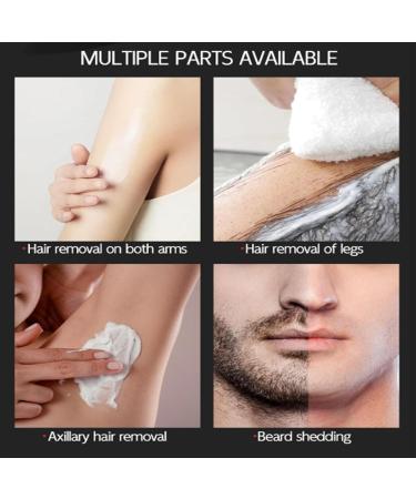 Rosino Cr me d pilatoire unisexe pour homme pilation du visage d pilatoire douce et rapide sans poils pour tous les partenaires du corps r sultats rapides et lisses (1) - Buy Online on GoSupps.com