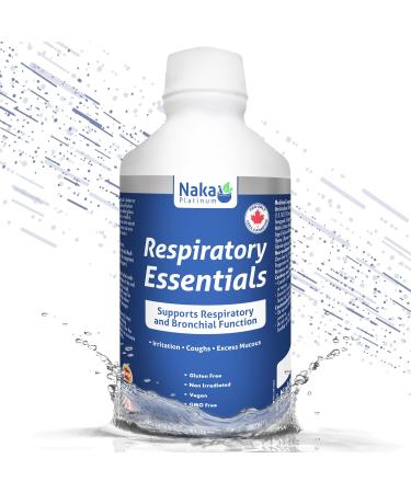 250ml Naka Platinum Respiratory Essentials Supports Respiratory and Bronchial Function Irritation Coughs Excess Mucous Made in Canada (250ml) 250 ml (Pack of 1)