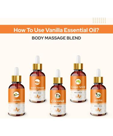 Crysalis Vanilla (Vanilla Planifolia) Oil |100% Pure & Natural Undiluted Essential Oil Organic Standard/Gently Cleanses and Promotes Anti-Aging Reduces Fine Lines & Age Spots & Healthy Hair 30ml 30 ml (Pack of 1) - Buy Online on GoSupps.com