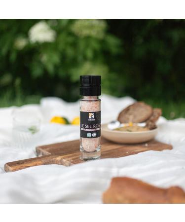  Comptoirs et Compagnies COMPTOIRS ET COMPAGNIES - Himalayan Pink Salt Crystal Mill - Non-Iodized and Unrefined - 100g - Buy Online on GoSupps.com