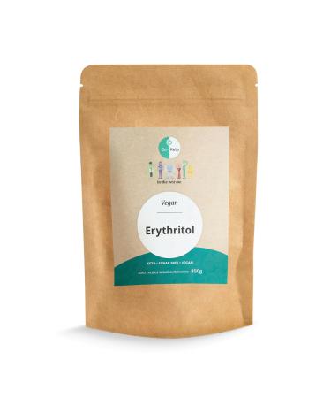 Go-keto erythritol 800g |Calorie -free sugar substitute erythritus comparably sweet as sugar tooth -friendly |Natural sugar alternative for the keto diet |Light Sugar Vegan Sugar Free