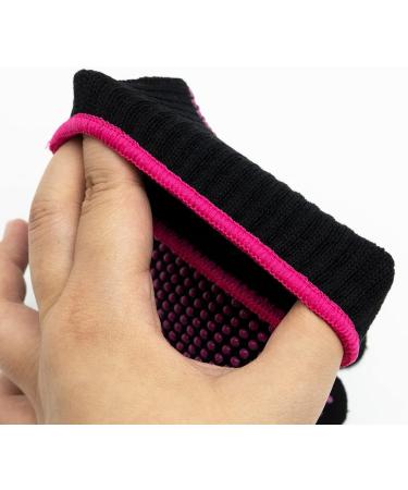 SZXMDKH Heat Resistant Gloves for Hair Styling - 2 PCS Professional Heatproof Mitts with Non-Slip Silicone, for Curling Irons, Flat Irons, Hot-Air Brushes - Red - Buy Online on GoSupps.com
