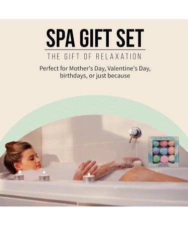 Naturally Vain Handmade Luxury Bath Bomb Set - 9-Pack Assorted Scents | Non-Staining, Sulfate-Free, Aromatherapy Spa Gift Set - Buy Online on GoSupps.com