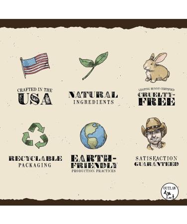 Lust In The Dust Handmade Soap - Sagebrush Sandalwood and Campfire Scent - 2 Pack - Unisex Bar Soap - Outlaw Collection - Buy Online on GoSupps.com