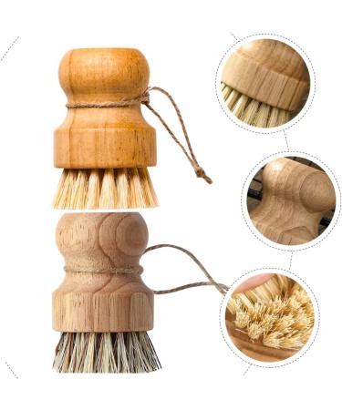 Solustre 2-Pack Dishware Dishwasher Brushes | Kitchen Scrubbing Brush for Cast Iron & Vegetables - Durable Pot & Grill Cleaning Tools - Buy Online on GoSupps.com