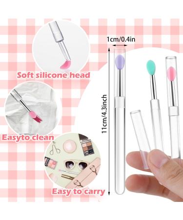 Cobee Soft Lip Brushes - 5 Silicone Lip Makeup Applicators with Cover | Reusable Lip Peeling Tools for Flawless Application - Buy Online on GoSupps.com