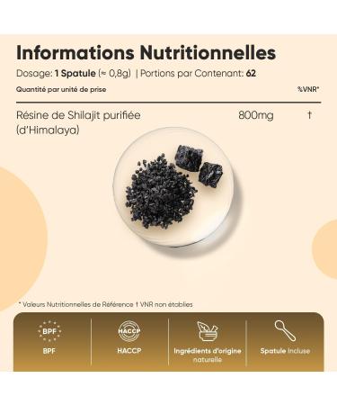  WeightWorld Himalayan Shilajit Resin Vegan 50g with 87% Fulvic Acid Non-GMO Gluten Free 800mg Per Serving Alternative to Organic Himalayan Shilajit and Capsules Spoon Included - Buy Online on GoSupps.com