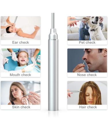 WiFi Otoscope Ear Wax Removal Kit-OVIFM 3.9mm Upgraded Ear Camera 1080P HD Wireless Ear Cleaner with 6 LED Lights Ear Wax Removal Tool with Storage Box Phone Holder for iPhone Android and iPad Silver&black - Buy Online on GoSupps.com