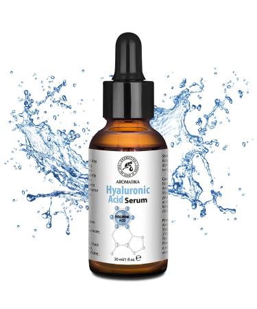 Hyaluronic Acid Skin Serum 1.0 oz - Anti-Aging Face & Skin Care - All Skin Types - Moisturizing Glass Bottle - Buy Online on GoSupps.com