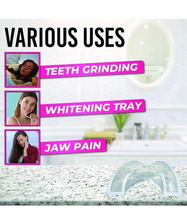 HONEYBULL 12-Pack Mouth Guards for Teeth Grinding | Custom Fit for Bruxism & Night Clenching | Comfortable & Thick Whitening Tray - Buy Online on GoSupps.com