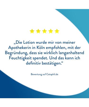 Galderma CETAPHIL Moisture Lotion 2 x 460 ml for dry sensitive skin provides a supple skin feeling and lasting moisture for up to 48 hours clinically tested on sensitive skin 460 ml 2 per pack - Buy Online on GoSupps.com