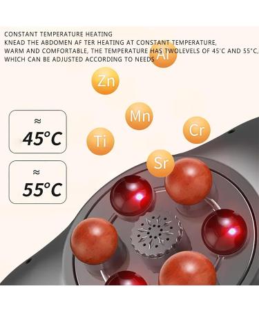 Rapidly Heated Abdominal Massage Device - 3 Modes Meteorite Massage Automatic Shutdown | Relief from Bloating - Buy Online on GoSupps.com