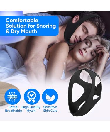 Adjustable Chin Strap for Snoring - Effective Anti-Snoring Solution - Buy Online on GoSupps.com