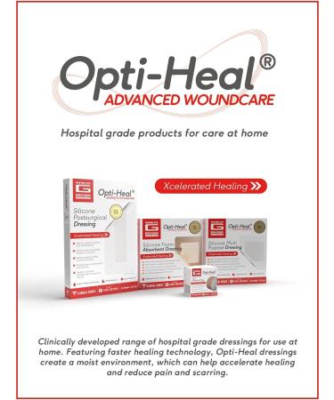 Neo G Opti-Heal Silicone Medical Tape 1 x 3.3 yd - Sensitive Skin Surgical Tape for Wound Care & Dressing Fixation - Adhesive First Aid Roll - Buy Online on GoSupps.com