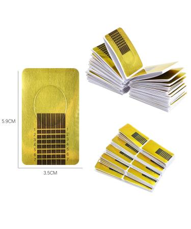 Redodo 120 Self-Adhesive Nail Modeling Templates for Nail Extensions & Art | Perfect for Scablone Nails & Artificial Designs - International Shipping - Buy Online on GoSupps.com