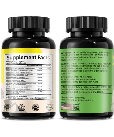 Himalayan Shilajit Capsules:Purified Himalayan Shilajit Extract - Natural Energy & Stamina Support-Vegan Non-GMO Ancient Fulvic Acid & Humic Acid Natural 60 Capsules - Buy Online on GoSupps.com