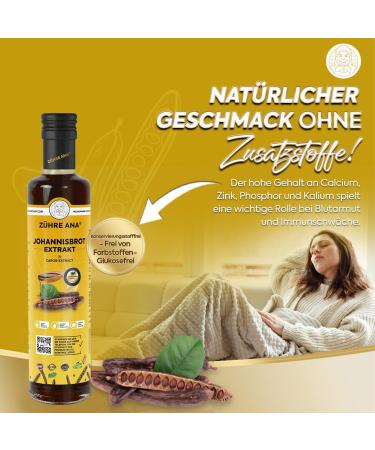 Z hre Mother Carob Extract - Vegan Carob Molasses - Blood Sugar Balancer - Gluten and Glucose Free - Natural Respiratory Support with Vitamins - Buy Online on GoSupps.com