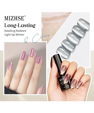 MIZHSE Holographic Glitter Cat Eye Gel Nail Polish Set 8 Colors Red Cat Eye Gel Nail Polish Kit Magnetic Nail Polish Sets with Magnet Soak Off Led Gel Nail Polish Nail Art Gel Manicure Salon DIY Gifts 308 - Buy Online on GoSupps.com