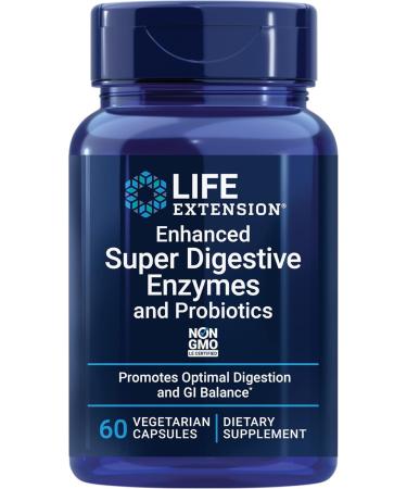 Life Extension Super Omega-3 Fish Oil Sesame & Olive Extract with Super Digestive Enzymes & Probiotics - 240 Softgels & 60 Capsules - Buy Online on GoSupps.com