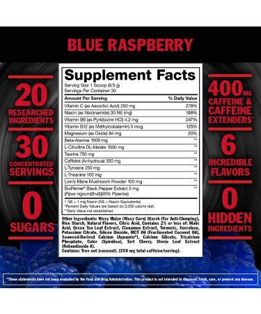 Mutant Madness Pre-Workout Supplement 225g - Peach Mango | Intense Energy Boost for High Intensity Workouts - Buy Online on GoSupps.com