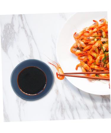 ABOOFAN 4 Pcs Ceramic Saucer Ramekins Dish Dishes Wasabi Dish Soy Dipping Plate Ketchup Bowl Vintage Plates Sauce Dipping Practical Snack Mini Ceramics Soy Sauce Vegetables Sushi re-usable 8.5X8X3cm Blue - Buy Online on GoSupps.com