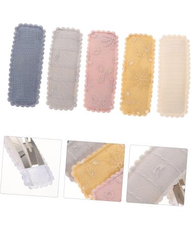 FOMIYES 10 Pairs Hairpin Cute Hair Clips Hair Clips for Women Barrettes for Women Large Hair Clips for Thick Hair Metal Hair Clips Hair Clips for Fine Hair Girl Curlers Lace Cloth - Buy Online on GoSupps.com