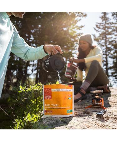 GOOD TO-GO Pad Thai | Dehydrated Backpacking & Camping Food | Lightweight & Easy to Prepare | Double Serving - Buy Online on GoSupps.com