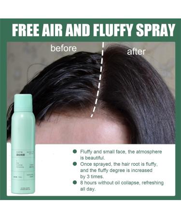 Visulong Hair Spray Visulong Volume Spray Visulong Quick Volume Hair Long Lasting Refreshing Spray Free Air and Fluffy Spray for Hair Fluffy Volumizing Hair Spray Magic Volume Hairspray 1pcs - Buy Online on GoSupps.com