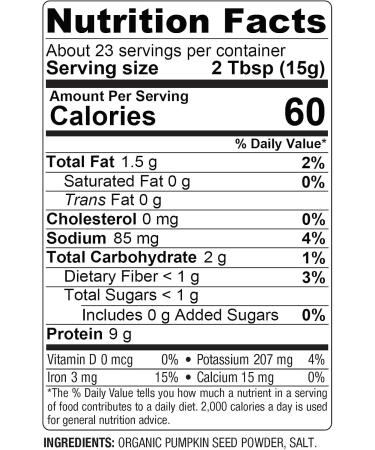 Buy BareOrganics Pumpkin Protein Powder 12 oz - Premium Vegan Protein for Healthier Lifestyle | International Shipping Available - Buy Online on GoSupps.com