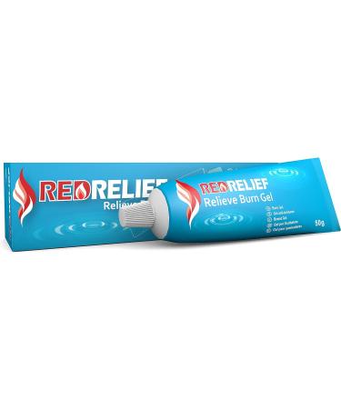RedRelief Emergency Burn Gel 50g Tube - Soothing & Cooling Dressing for Burns, Scalds & Sunburn - Buy Online on GoSupps.com