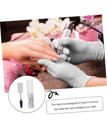 Healeved 1pc Nail Polisher Drill Bits for Metal Small Afro Puff Wig Manicure Drill Tool Nail File Drill Bit Leopard Hair Nets Nail Art Tungsten Nail Files White Glitch Tungsten Steel Alloy - Buy Online on GoSupps.com