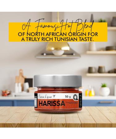 Passion d pices by A Spice Affair s Harissa Spice - 50 g (1.8 oz) - Harissa Spice Blend & Seasoning Spice Powder - Buy Online on GoSupps.com