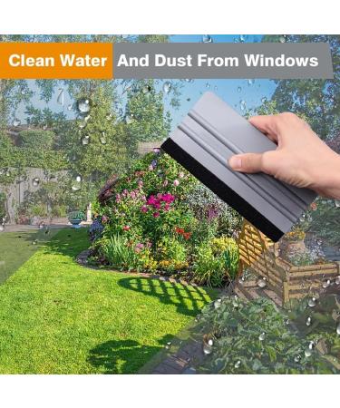 Clisted 20 Pack Vinyl Wrap Squeegee 4 Inch / 6 Inch Felt Edge Squeegee Window Film Squeegee Decal Applicator Scraper Tool - Buy Online on GoSupps.com