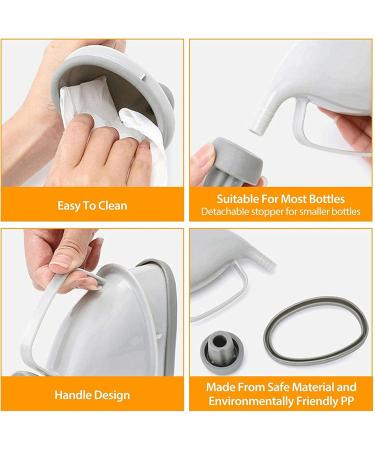 Outdoor Urinal Practical Pee Funnel Unisex ABS + Latex Easy for Outdoor Travel for Car - Buy Online on GoSupps.com