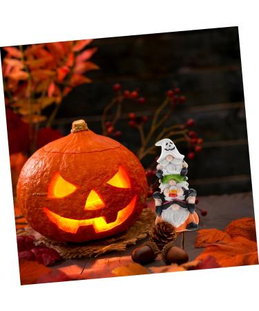 CIMAXIC Dwarf Statue Ornament Garden Gnomes Statues Decor for Halloween Prop for Halloween Gnome Decor Resin - Buy Online on GoSupps.com