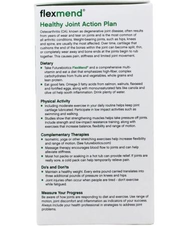 FutureBiotics FlexMend Glucosamine with MSM - 90 Vegetarian Tablets for Joint Health - Buy Online on GoSupps.com