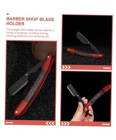 Buy Housoutil Men's Razors - Foldable Barber Blade Mustache Trimmer Eyebrow Grooming Scissors & Travel Beard Cutter - Stainless Steel Perfect for Shaving & Grooming - Buy Online on GoSupps.com