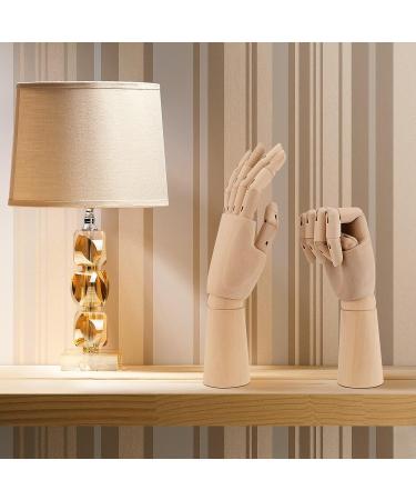 JEUIHAU 2 PCS 12 Wooden Hand Models - Left and Right Art Manikin Hands for Artists, Students - Flexible, Moveable Fingers - Ideal for Sketching, Painting - Buy Online on GoSupps.com