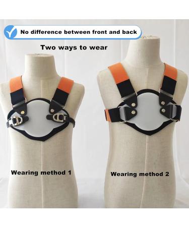 Pectus Carinatum Orthosis Brace - Sternum Protrusion Corrector Pigeon Chest Support for Adult Skin-Friendly and Breathable Will Not Move Freely Adjust the Size (Adult) - Buy Online on GoSupps.com