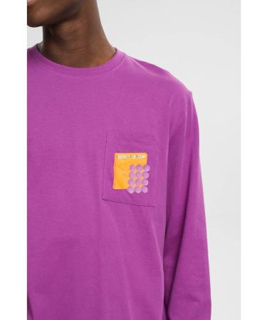 Esprit Men s T-Shirt S 505 in Violet - Stylish International Shipping Available - Buy Online on GoSupps.com