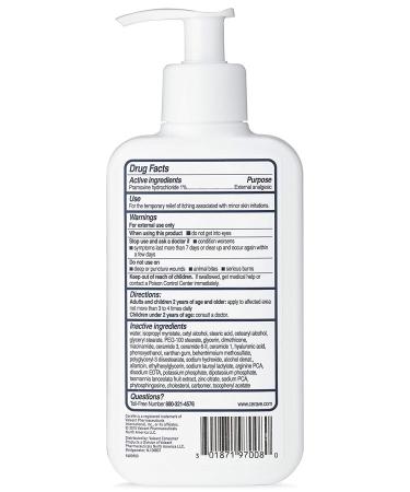 CeraVe Itch Relief Moisturizing Lotion with Pramoxine Hydrochloride | 8 Ounce, Pack of 2 | Fragrance Free, Dry Skin Relief - Buy Online on GoSupps.com