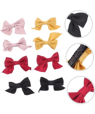 Abaodam 4 Pairs Bow Hairpin Hair Clip Hair Accessories for Kids Girls Hair Pins Girls Hair Accessories Bowknot Hair Barrettes Girls Barrettes for Hair Cute Bow Tie Child Cloth - Buy Online on GoSupps.com