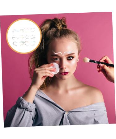 FRCOLOR Fashion Eyeliner Sticker Temporary Face 6 Styles For Halloween Parties And Carnival Makeup - Buy Online on GoSupps.com