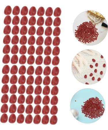 Amosfun 4pcs Artificial Red Beans Walnut Pvc Soybean Redx4pcs 1x0.6cmx4pcs - Buy Online on GoSupps.com