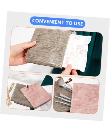 FRCOLOR 2pcs Lipstick Bag Pad Holder for Women's Handbags | Handbag Organizer Insert for Menstrual Pads & Makeup | Coin Purse & Wallet Organizer - Buy Online on GoSupps.com