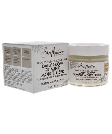 Shea Moisture 100% Virgin Coconut Oil Daily Glow Priming Moisturizer By Shea Moisture for Unisex -Moisturizer 2 Ounce